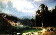 Albert Bierstadt Mount Corcoran Spain oil painting artist
